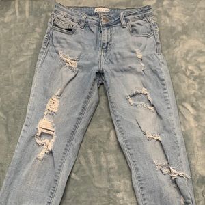 Cello ripped skinny jeans